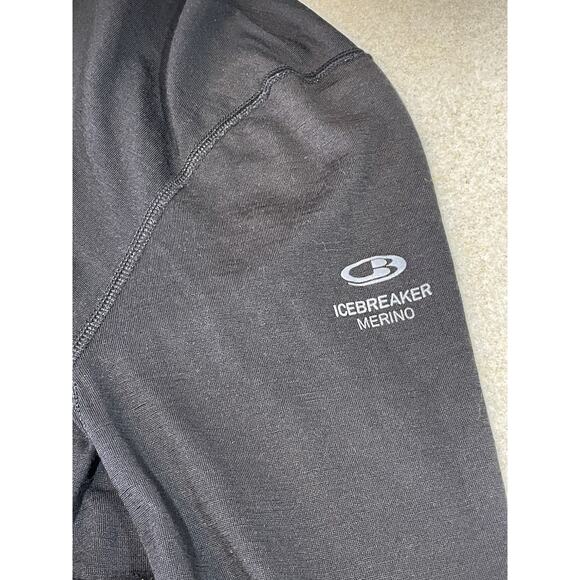 Icebreaker Simon Beck Merino BodyFit 200 Oasis Long Sleeve Hoodie Size Medium - Picture 9 of 11